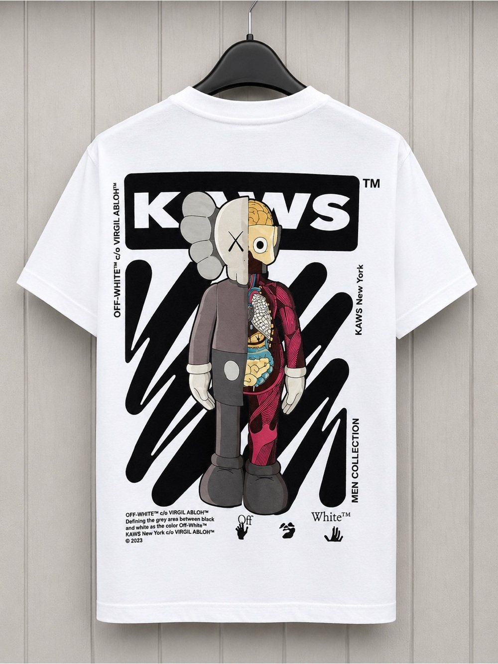 Off-White x KAWS Graphic T-Shirt – Size Small